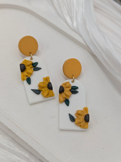 Sunflower Earrings