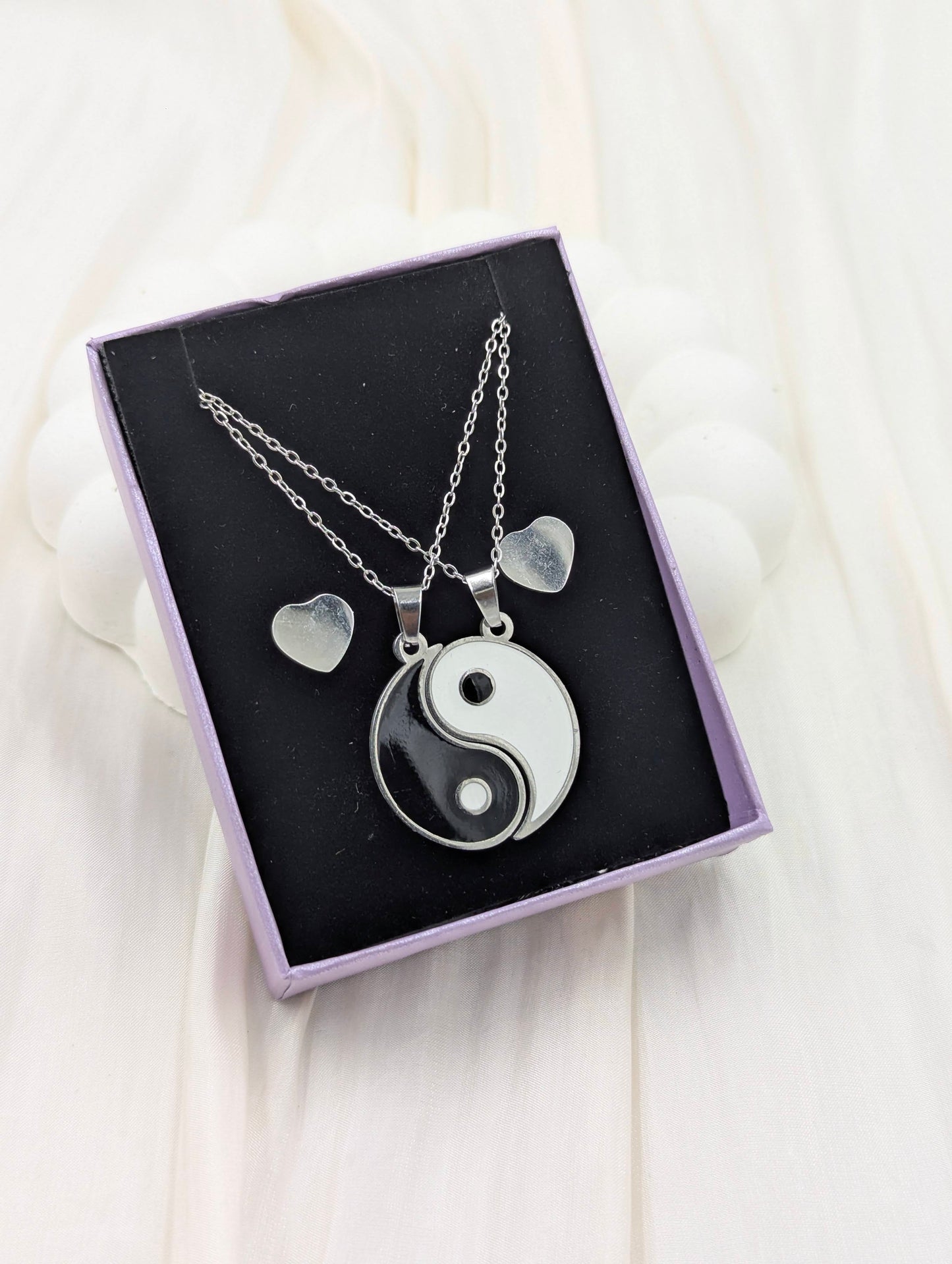 Yin Yang Necklace Set