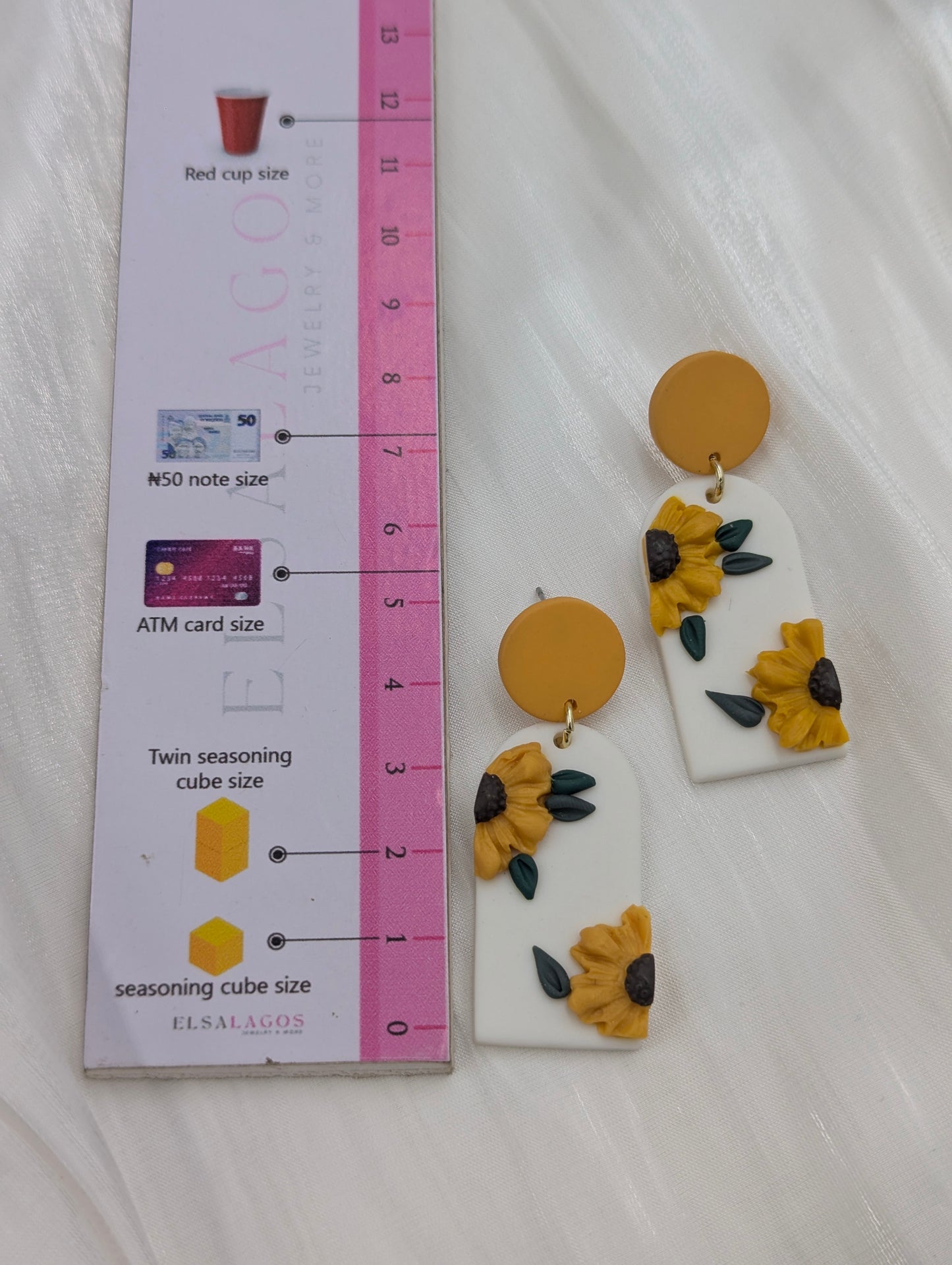 Sunflower Earrings