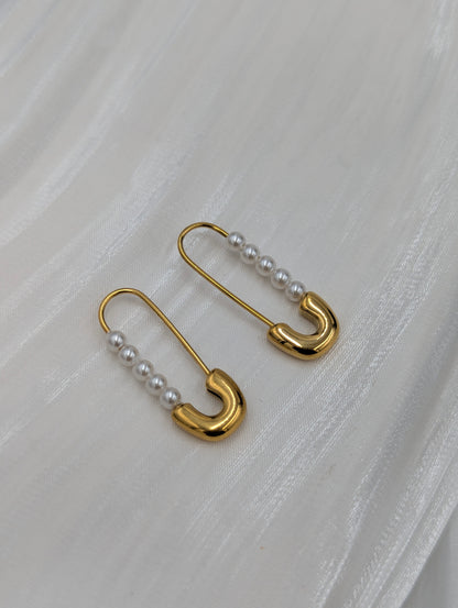 Safety Pin Earrings