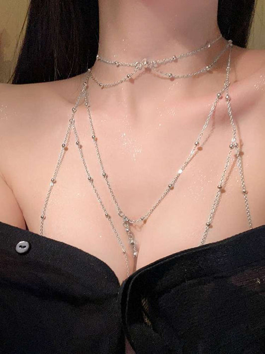 Body chain and necklace set