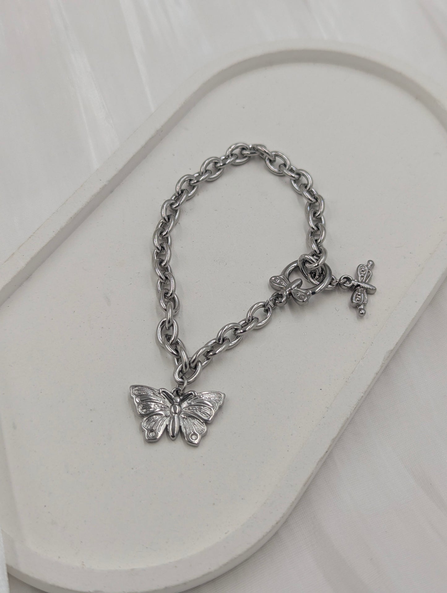 Butterfly Charm Bracelet