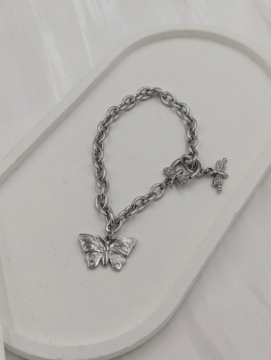 Butterfly Charm Bracelet