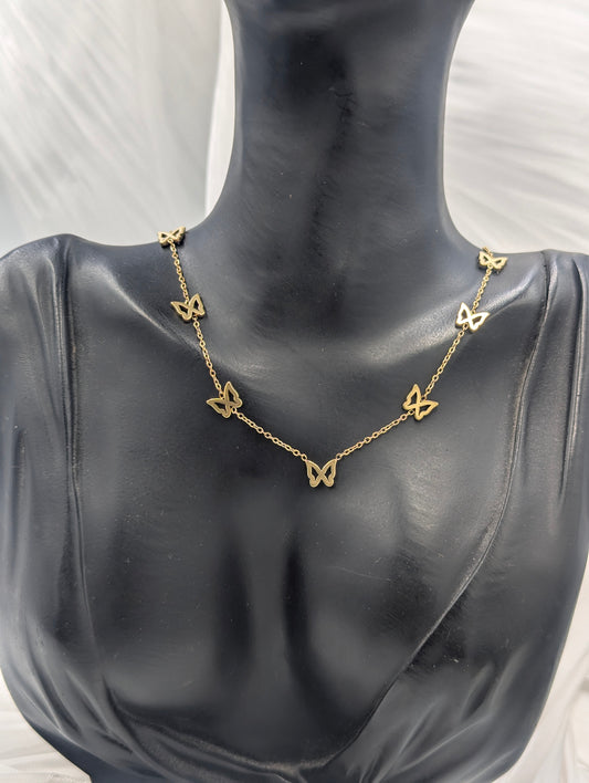 Butterfly Charm Necklace