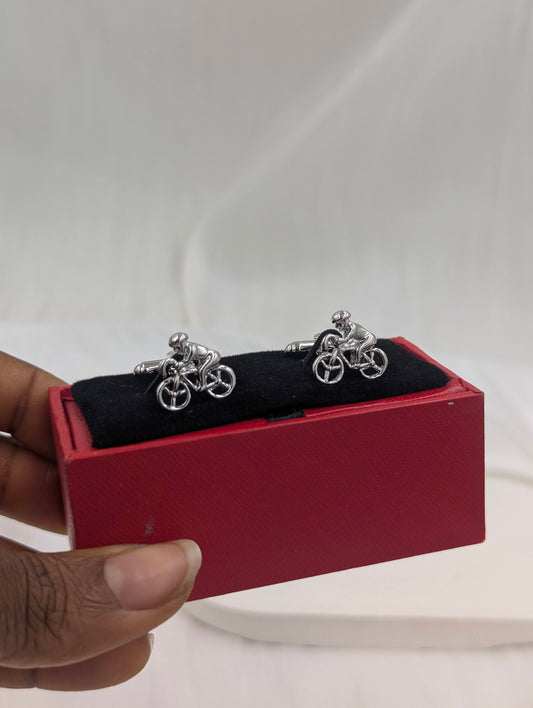 Cyclist Cufflinks