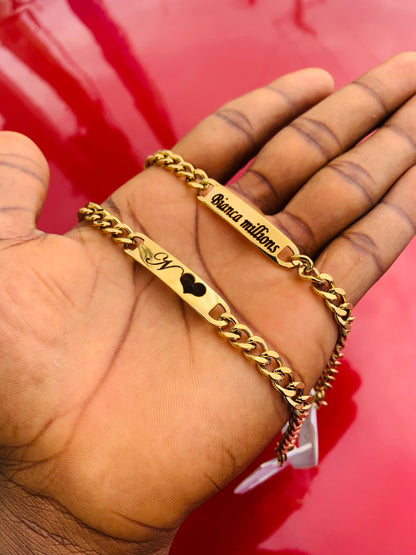 Customizable Chain Bracelet