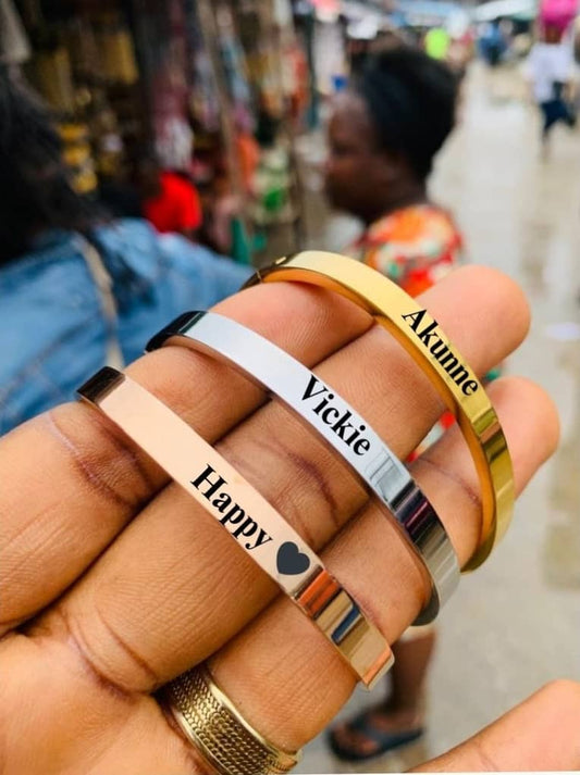 Customizable Cuff Bangle