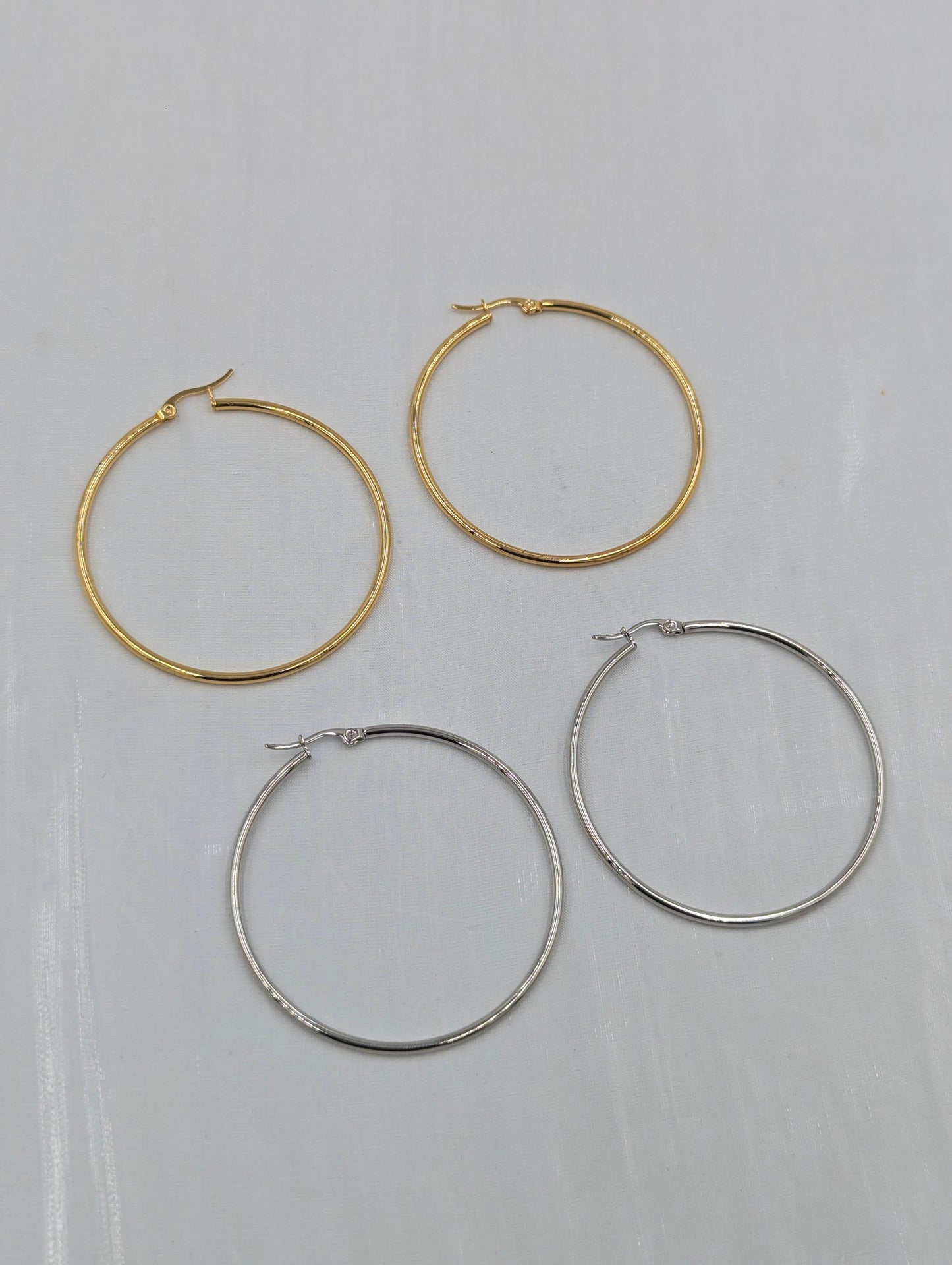 Classic Small Hoop Earrings (2)