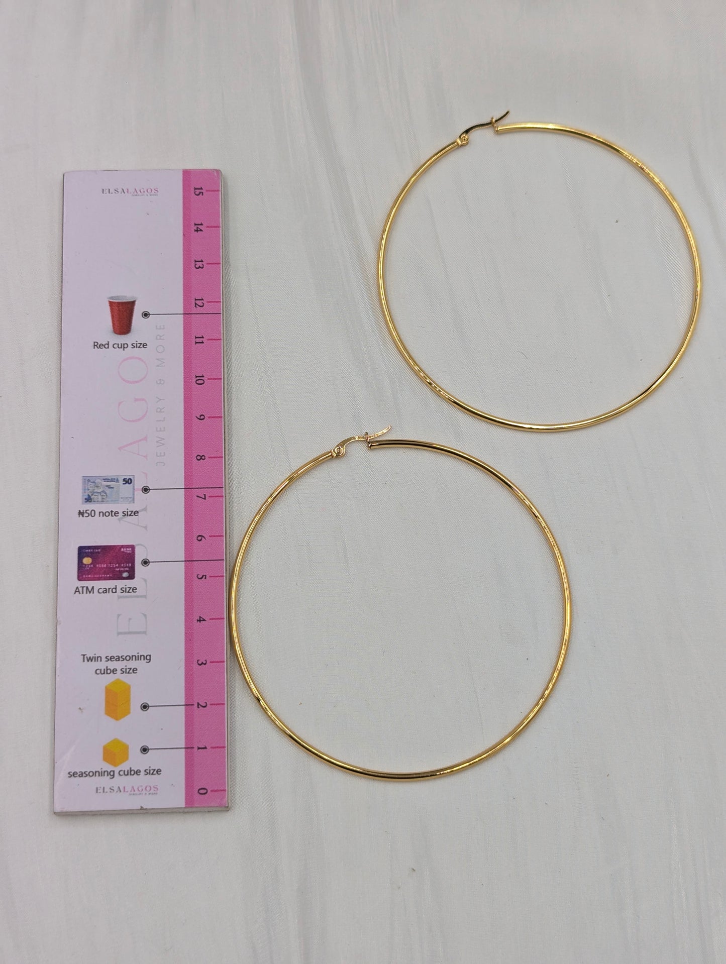 Classic Large Hoop Earrings (5)