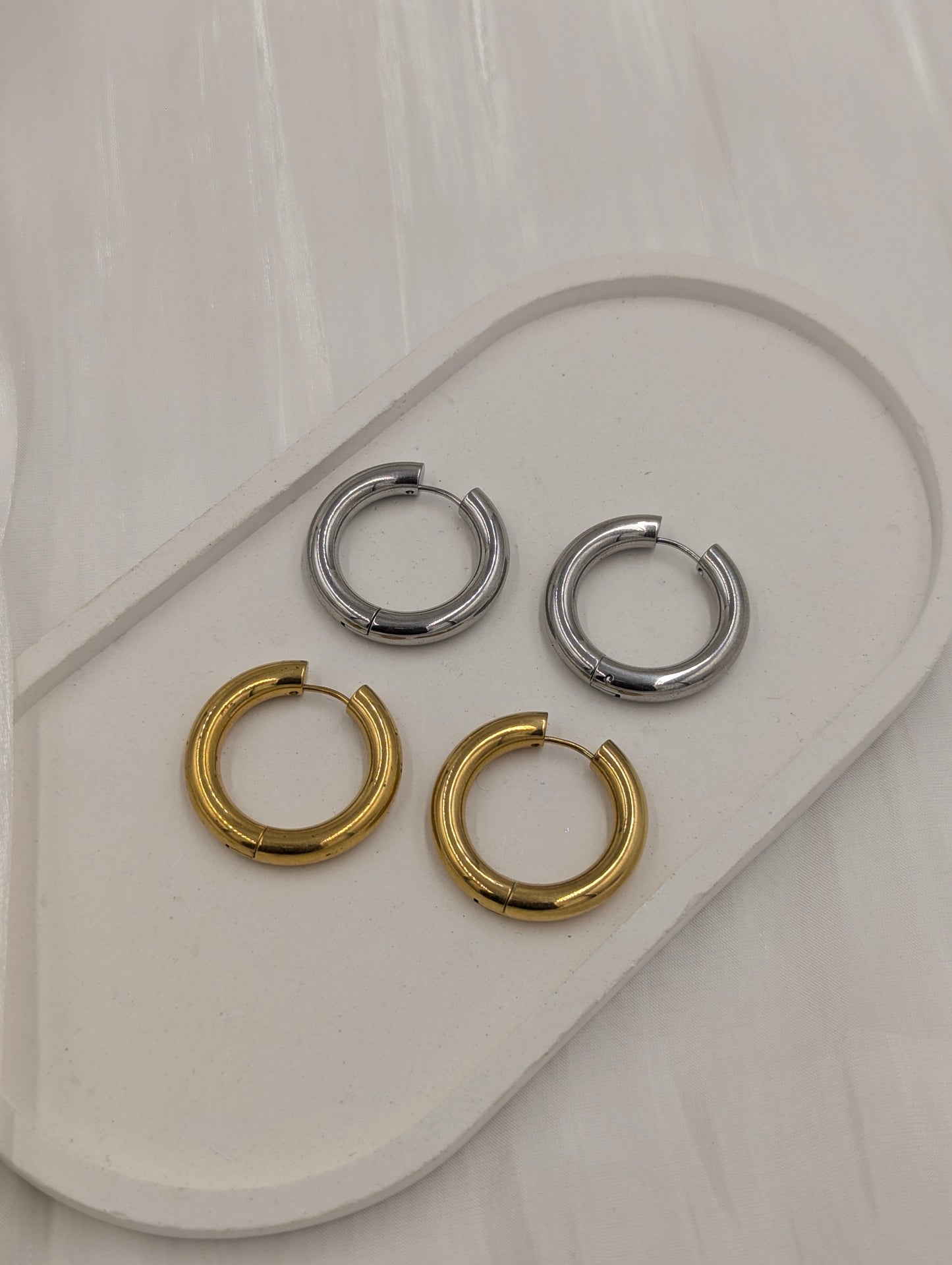 Chunky Mini Hoops (30mm)