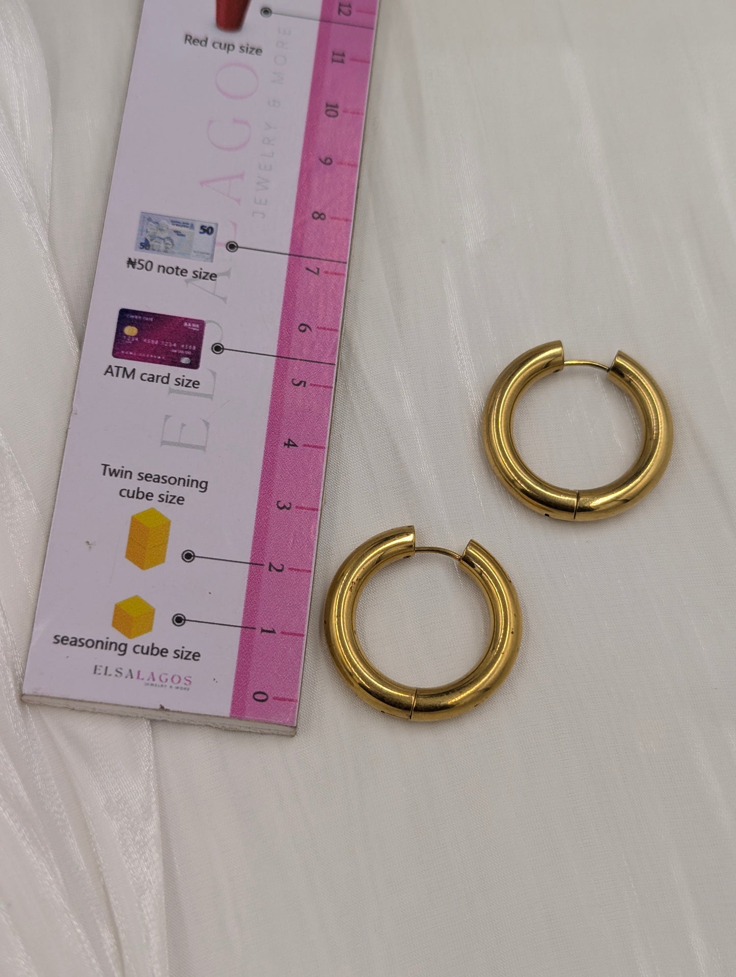 Chunky Mini Hoops (30mm)