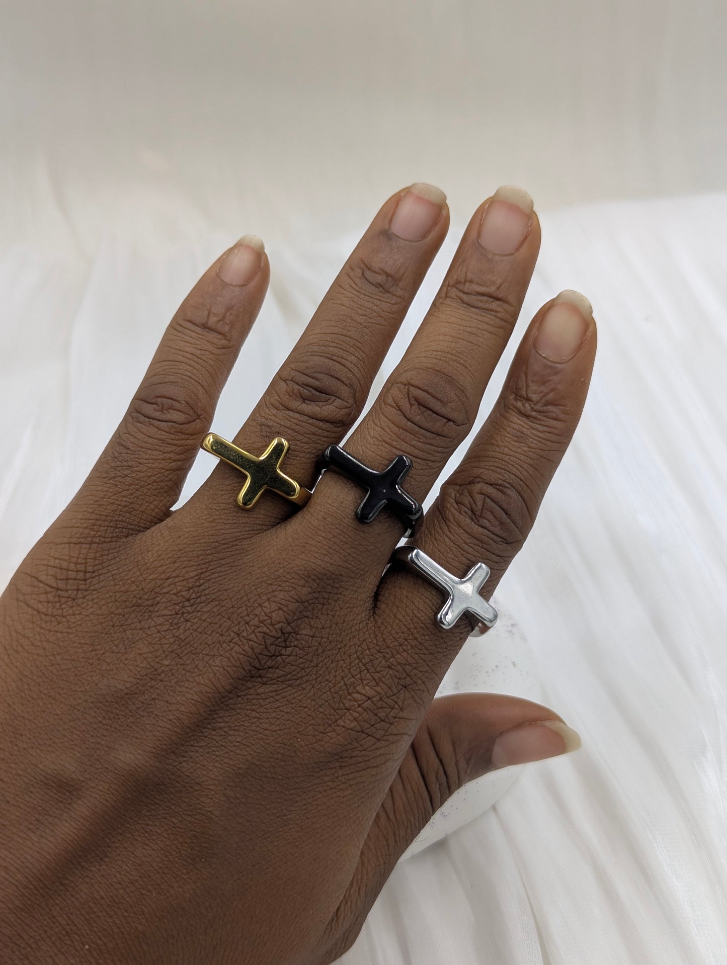 Cross Ring (size 8-11)