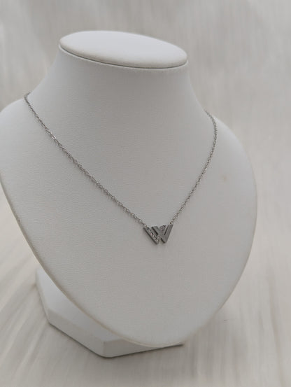 Double V Necklace
