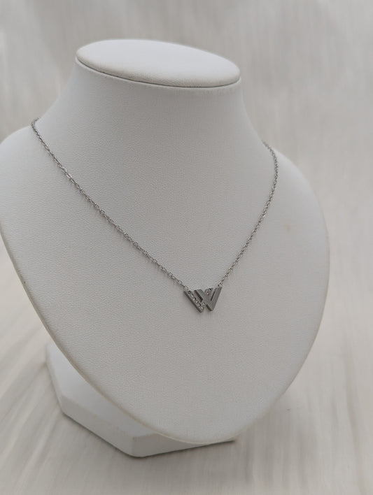 Double V Necklace