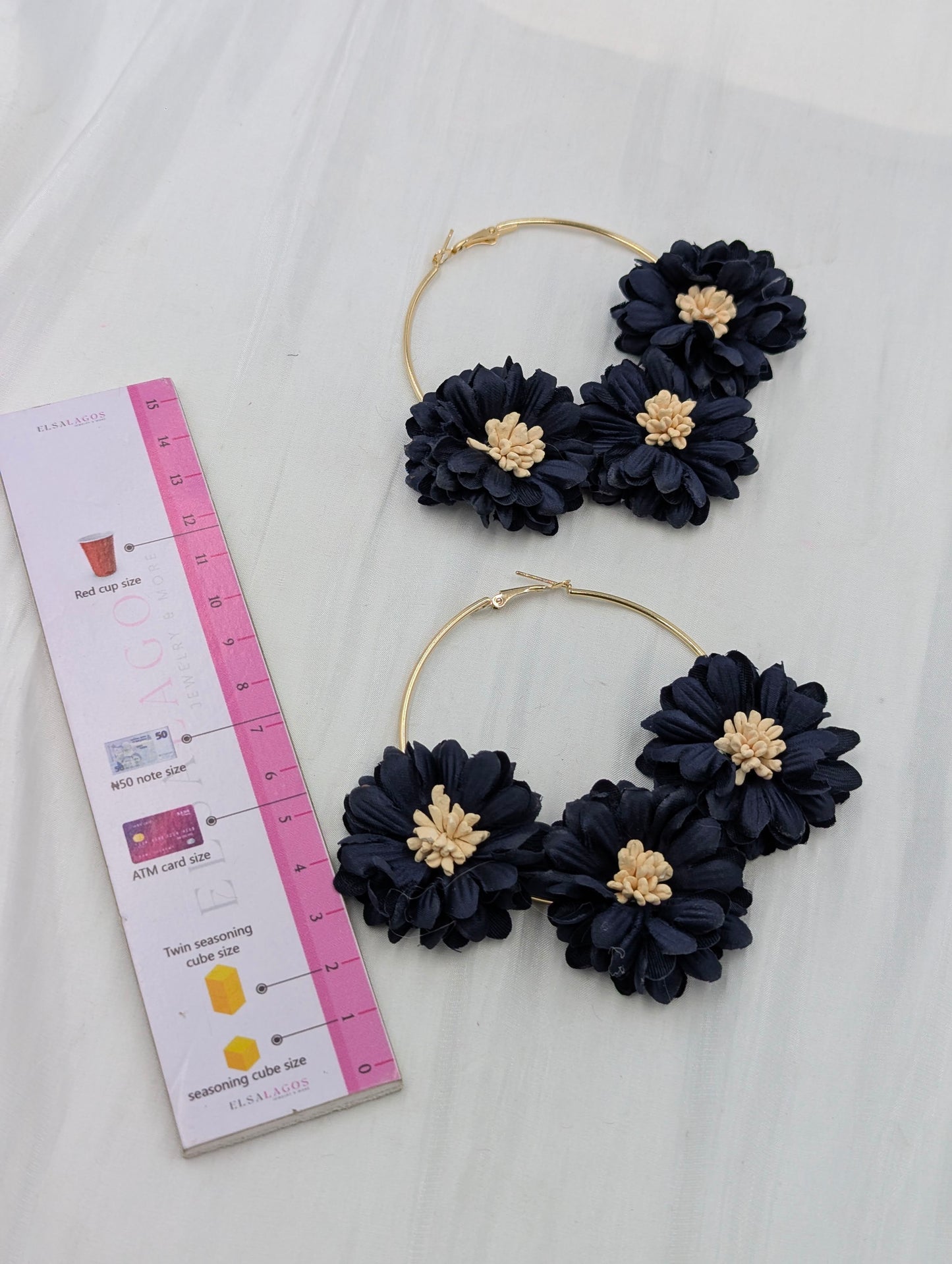 Flower Basket Earrings
