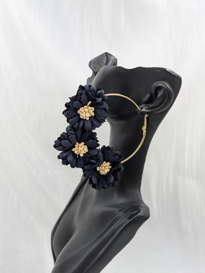 Flower Basket Earrings