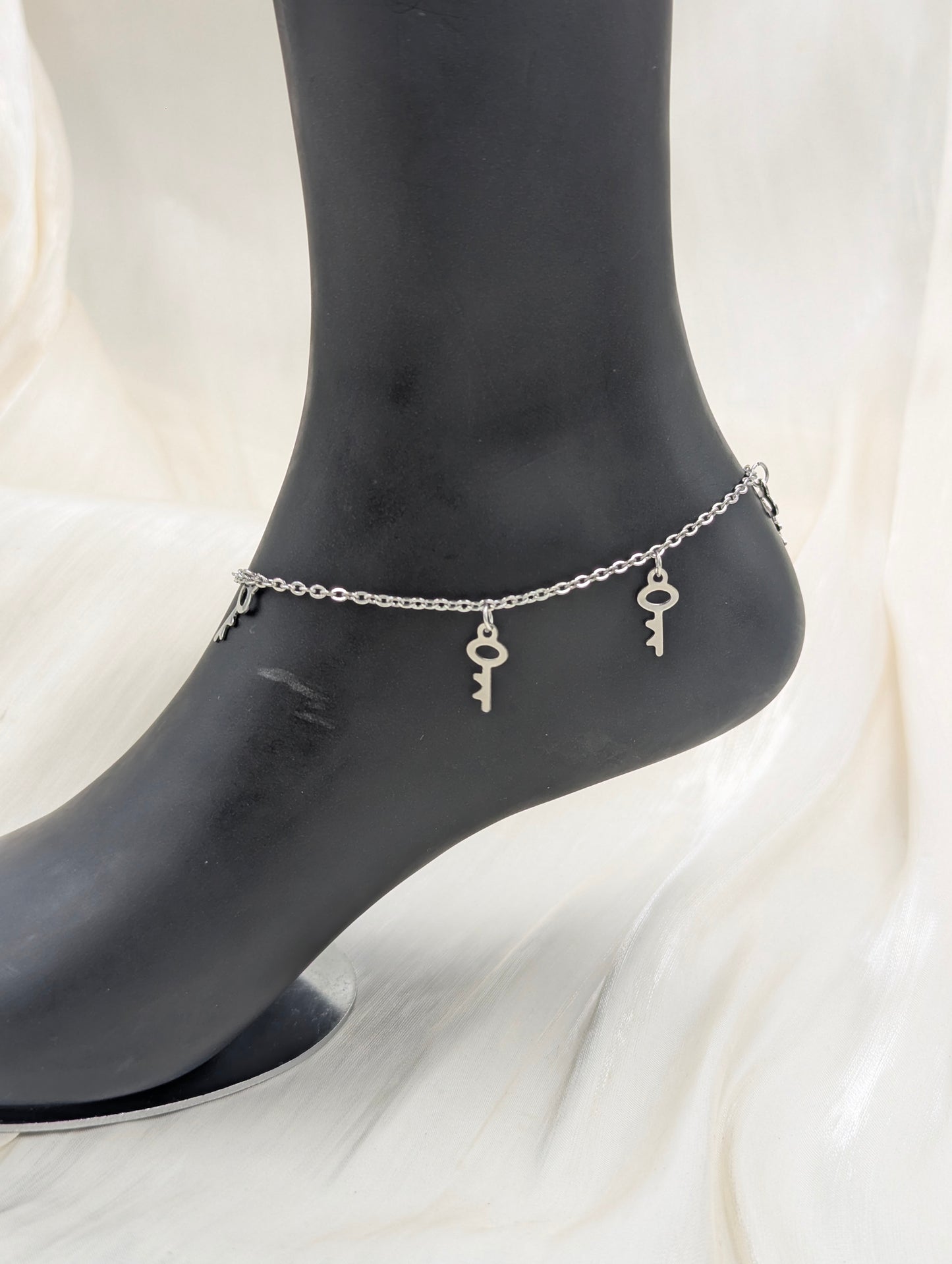 Lock Charm Anklet
