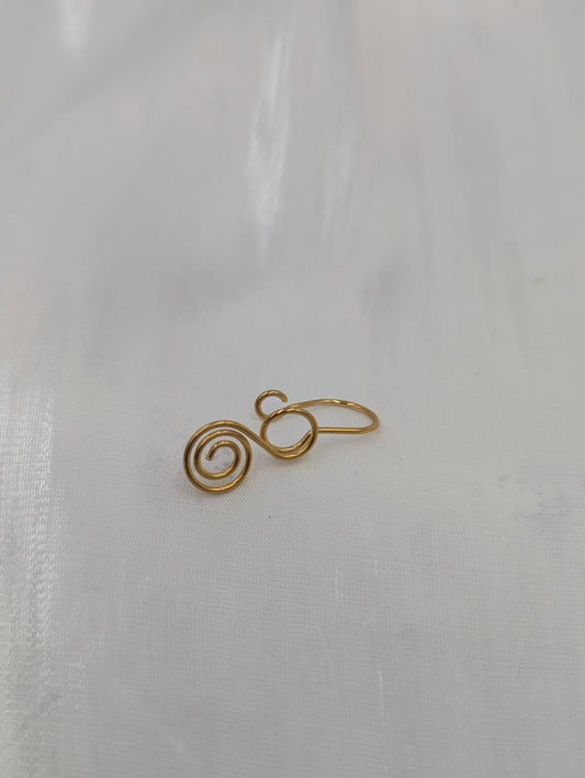 Spiral Nose Cuff