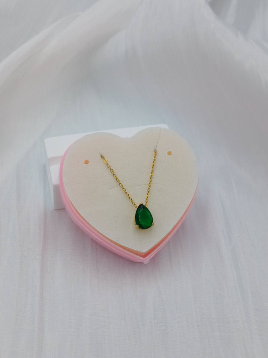 May birthstone necklace