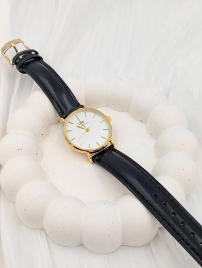 Leather Wristwatch