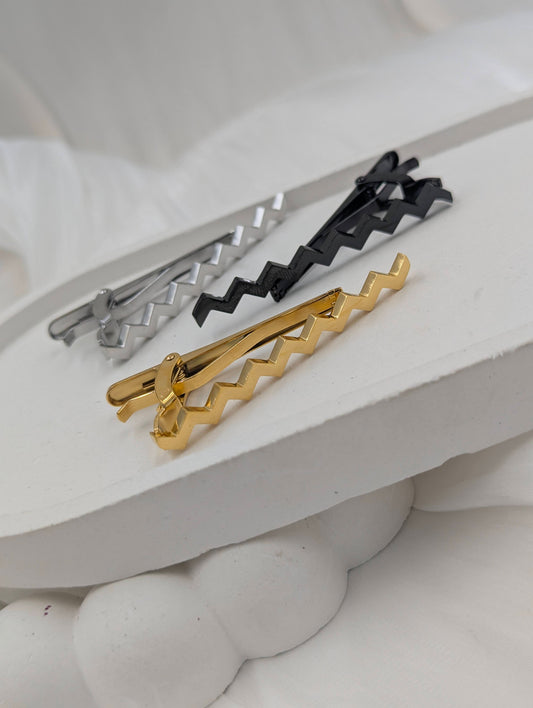 Wavy Tie Clip