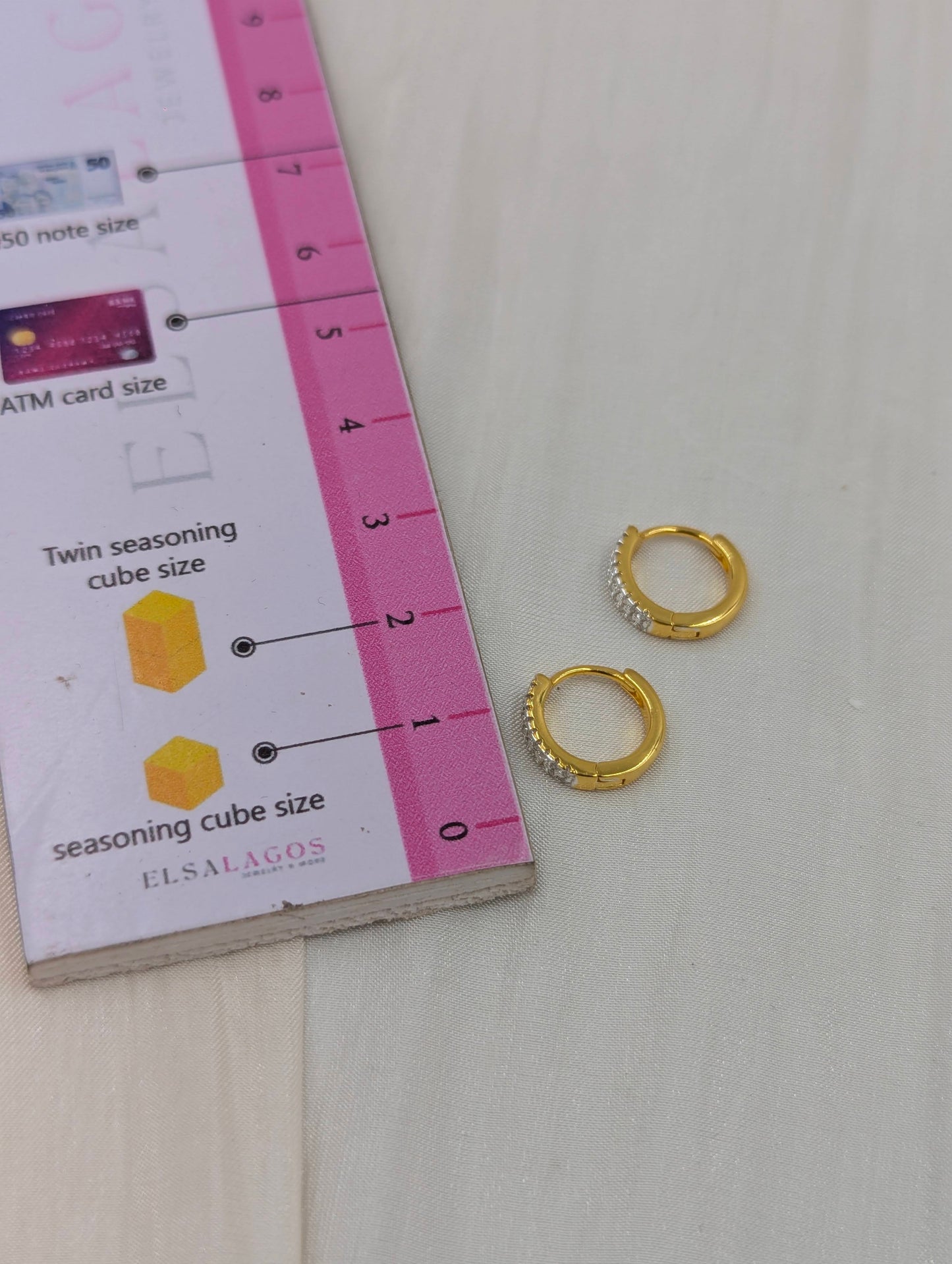 Zirconia Hingeback Hoops