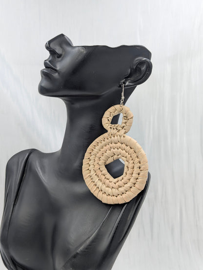 Raffia Earrings