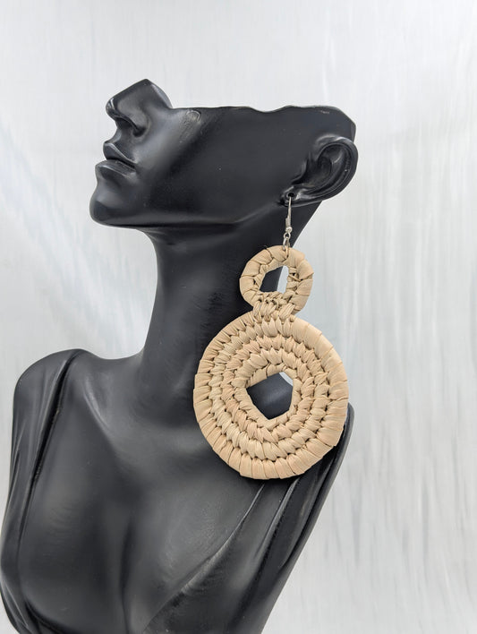 Raffia Earrings
