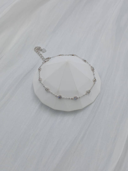 Moissanite diamond bracelet