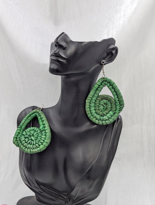 Raffia Earrings