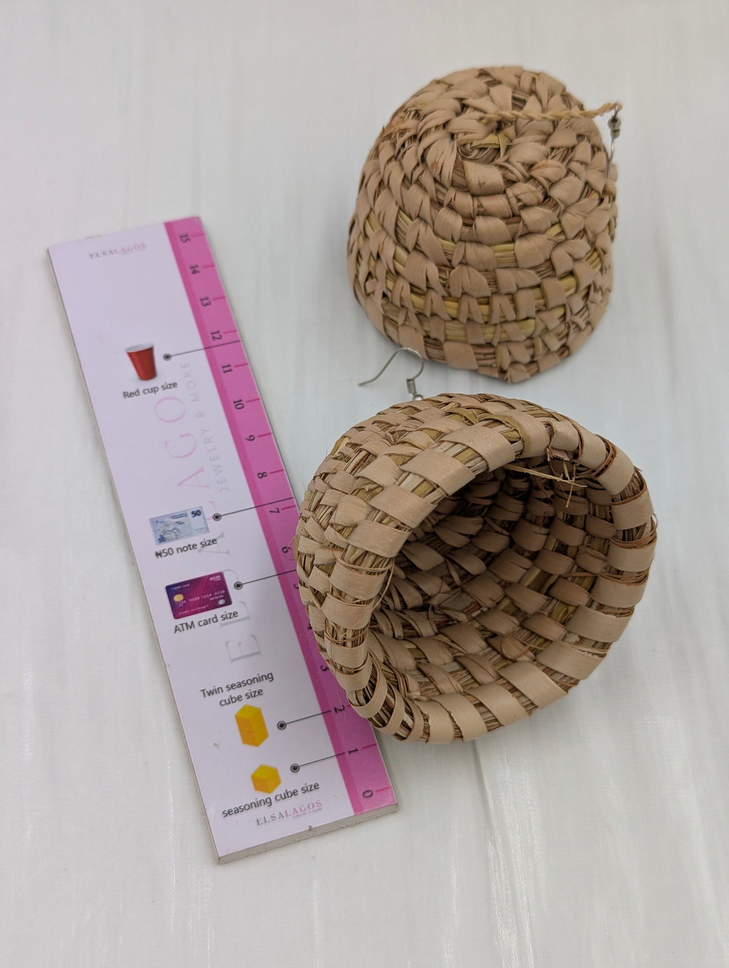 Raffia Earrings