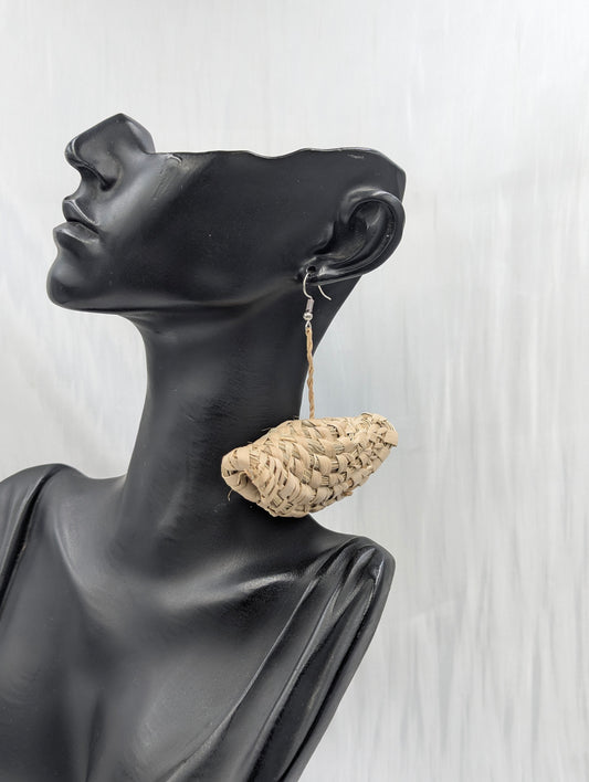Raffia Earrings
