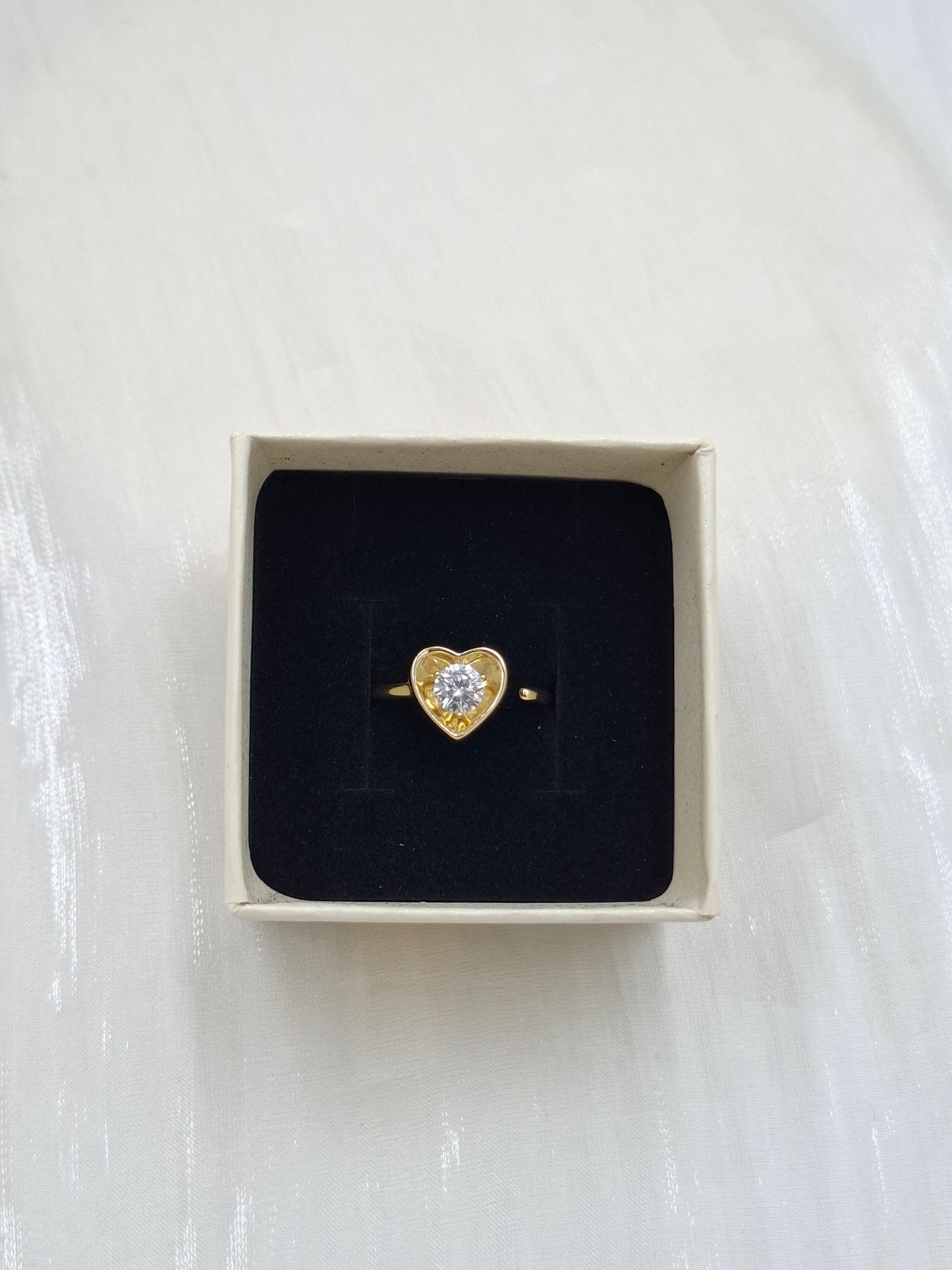 Love CZ Promise Ring