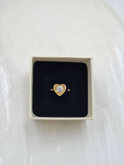 Love CZ Promise Ring