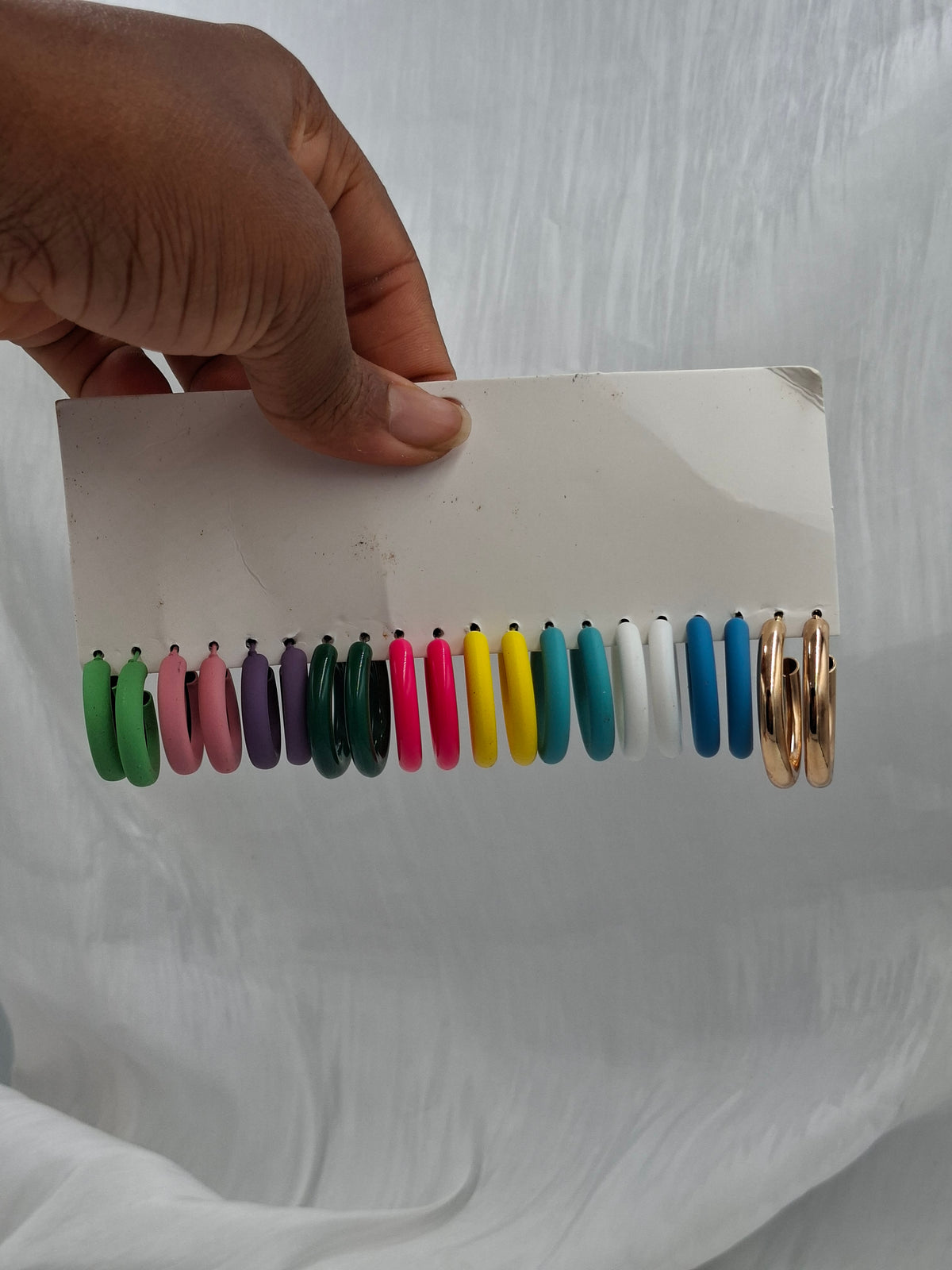 Rainbow Acrylic Hoop Pack