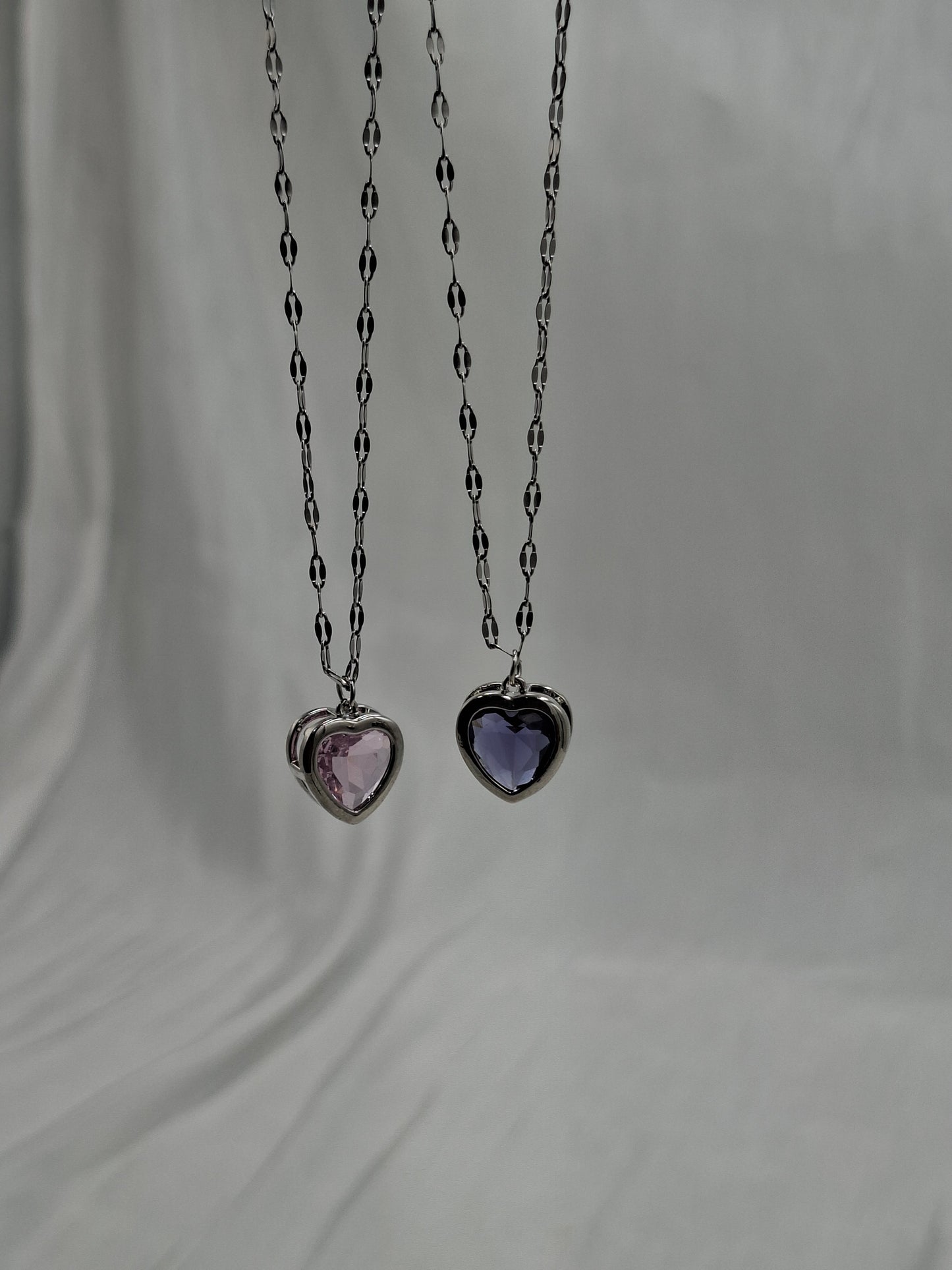 Glass Heart Necklace