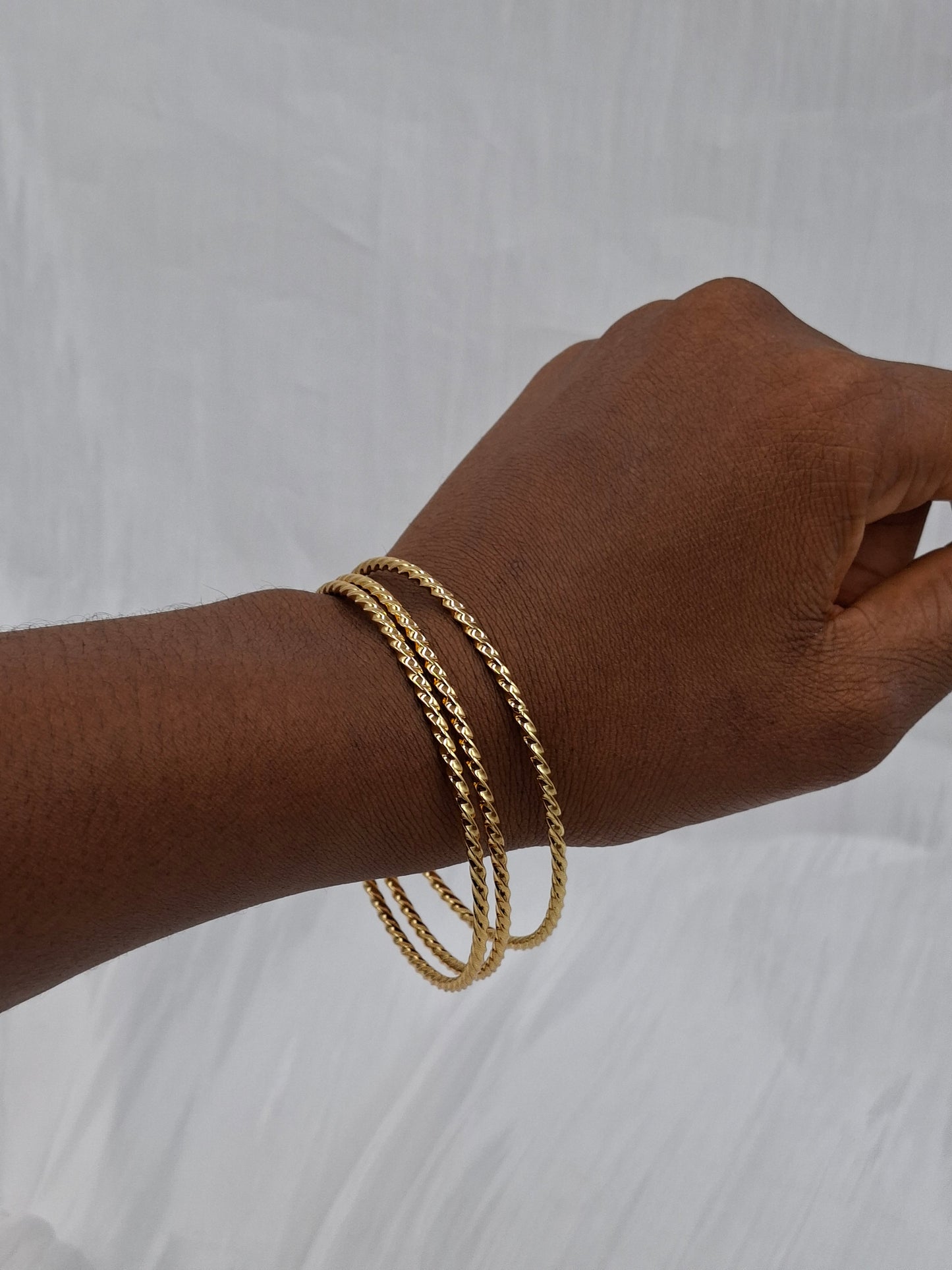 Twist Bangle Set