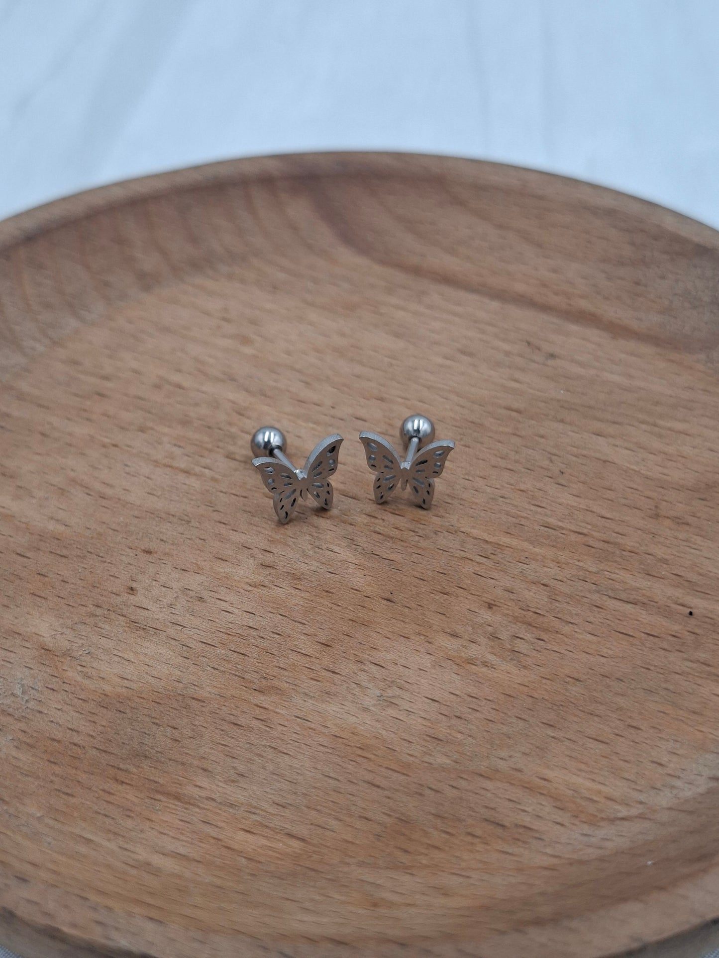 Butterfly Flat Back Earrings