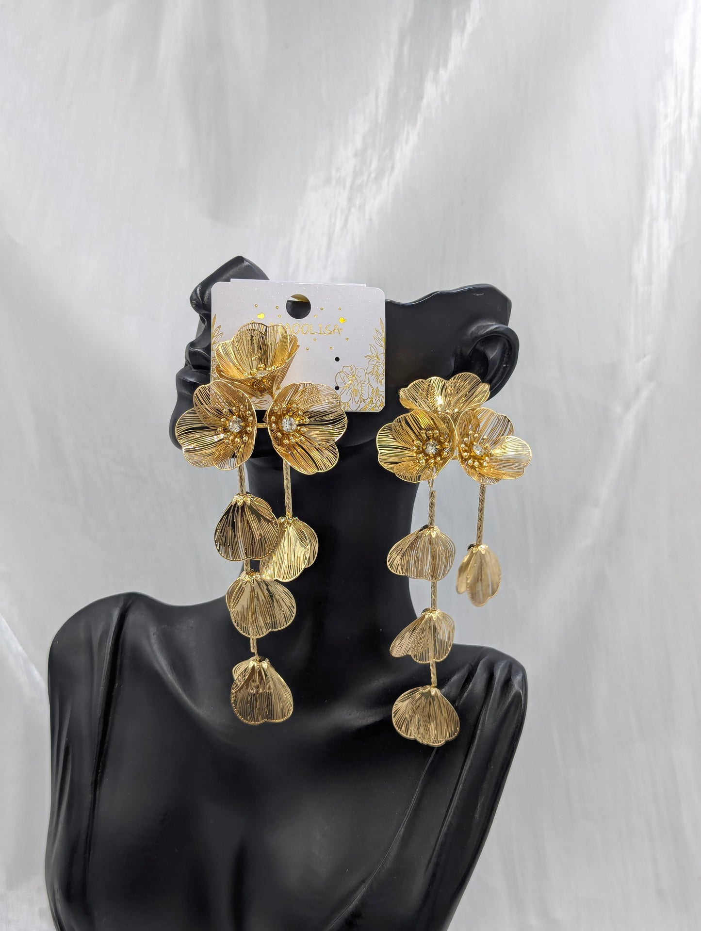 Flower Train Earrings