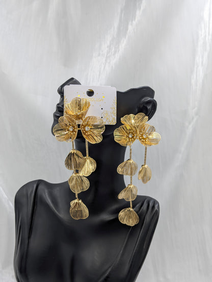 Flower Train Earrings