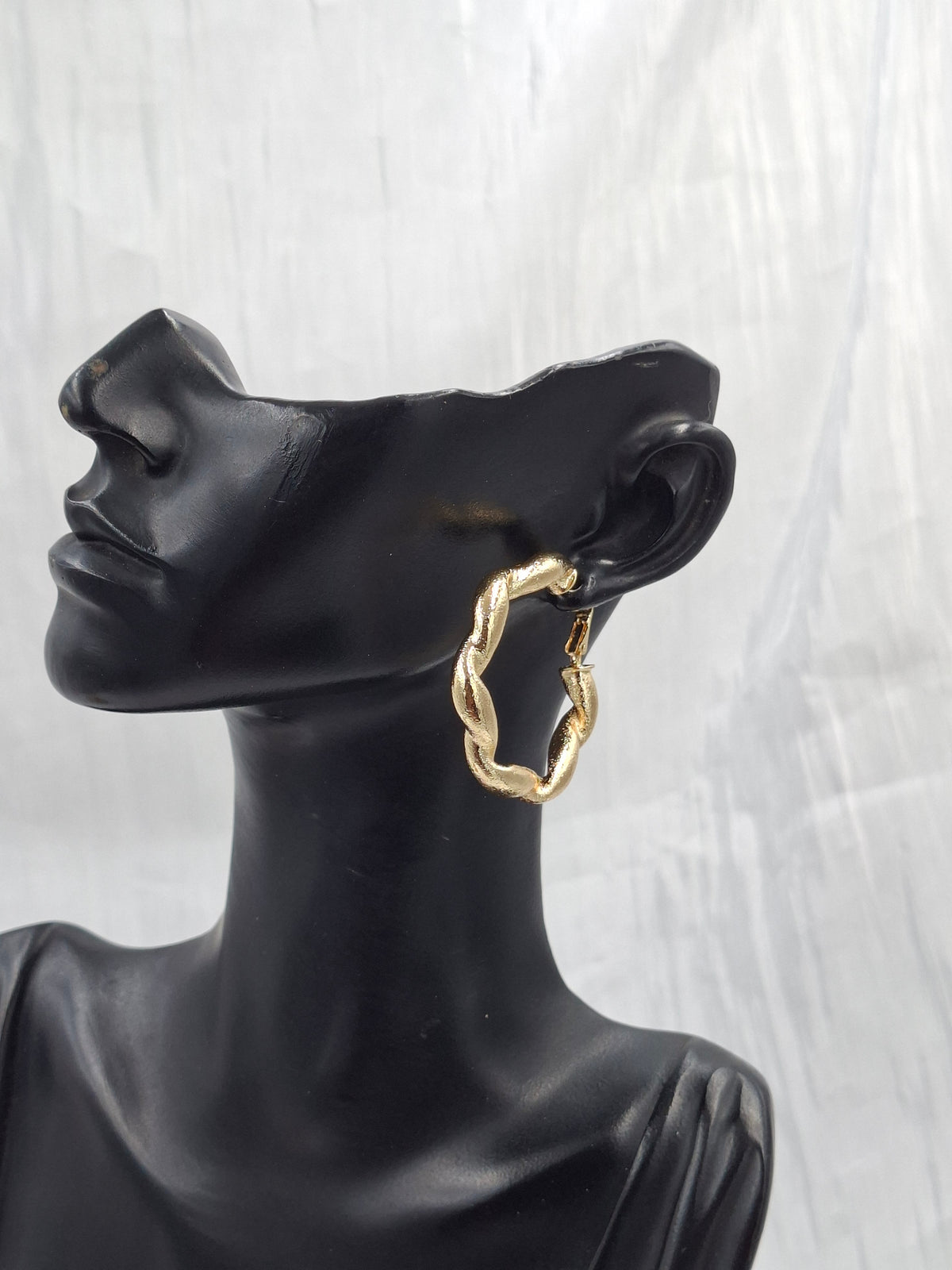 Spiral Hoop Earrings