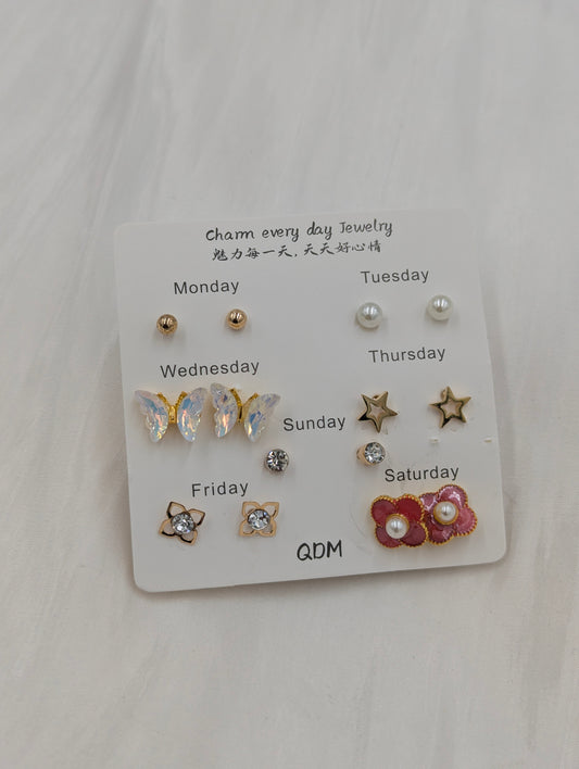 Days of the Week Earrings