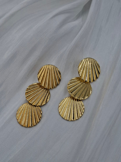 Layered Shell Earrings