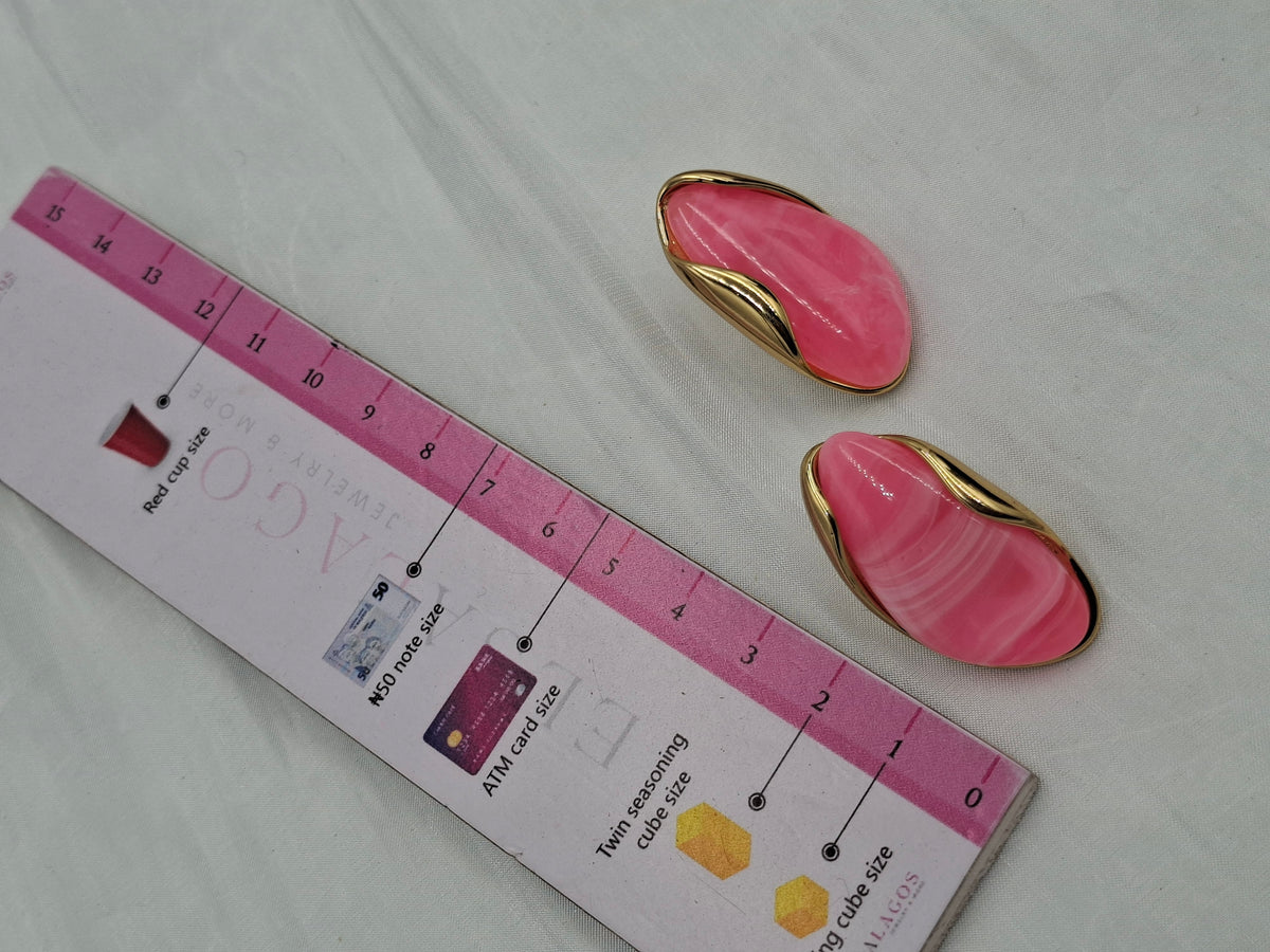 Irregular Resin Earrings