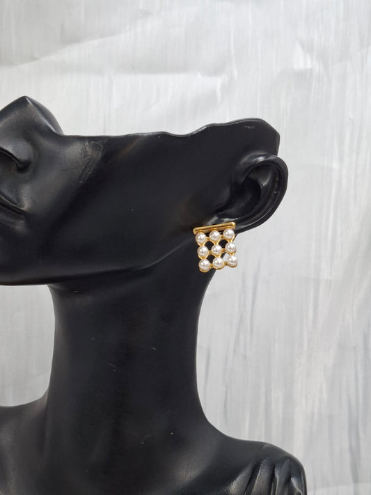 Pearl Curtain Earrings