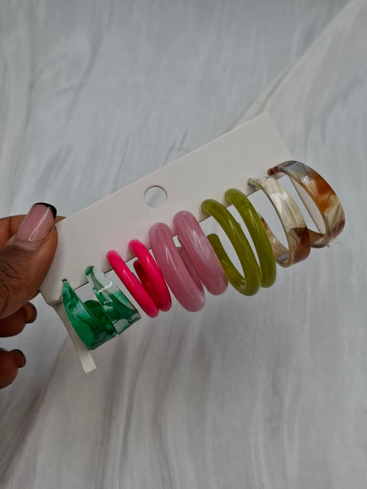Acrylic Hoop Pack