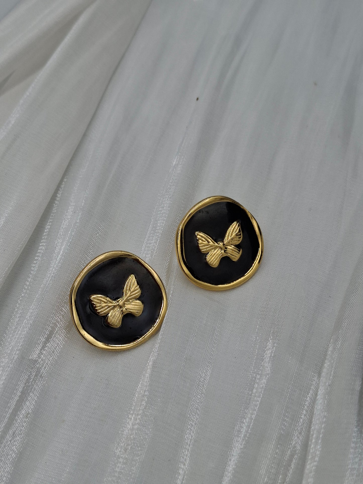 Butterfly Stamp Earrings