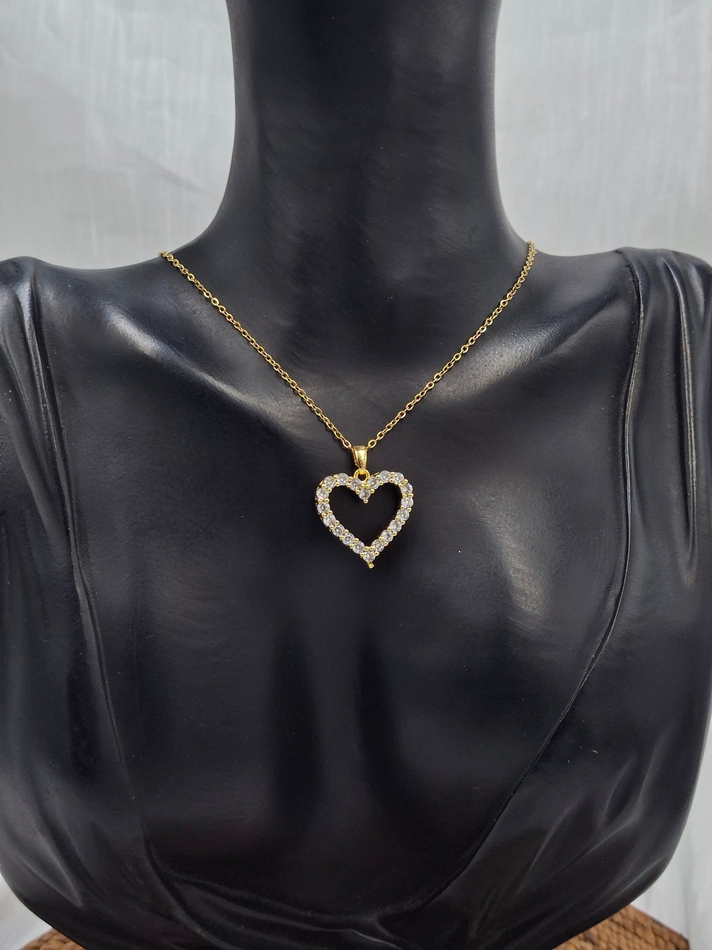 Open Heart Necklace