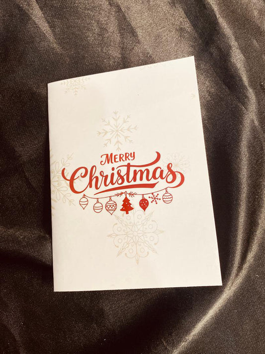 Merry Christmas Greeting Card