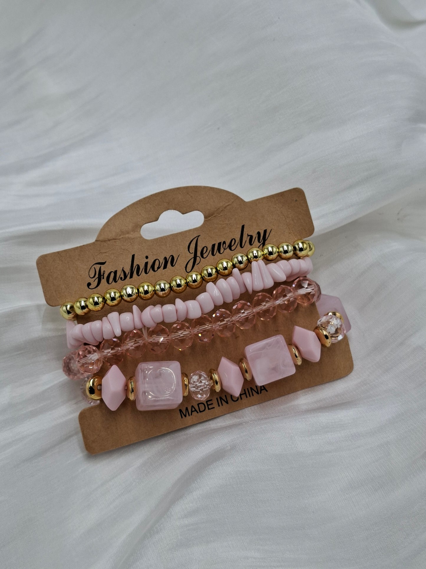 Coral Bead Bracelets